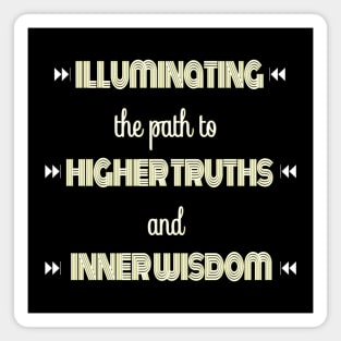 Illuminating Higher Truth Inner Wisdom Magnet